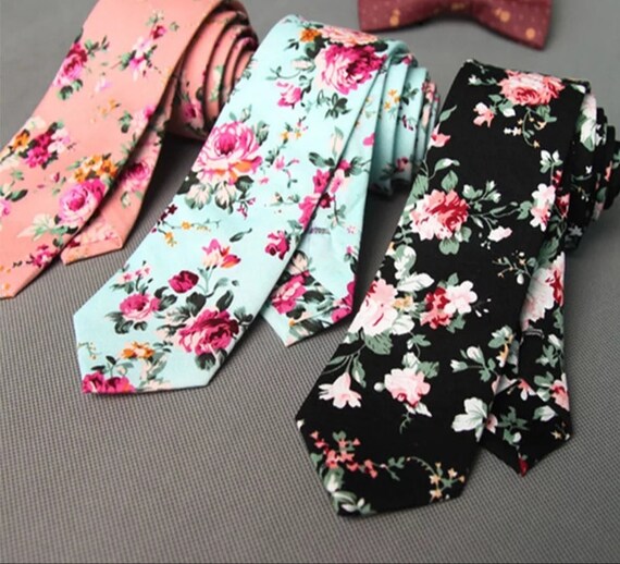 flower neck ties
