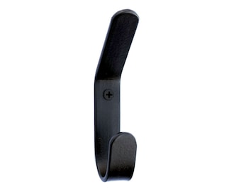 Modern Metal Wall Hook: Heavy Duty Steel Coat Hook
