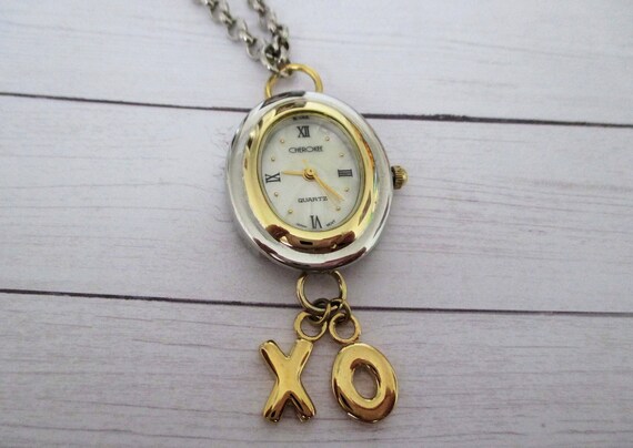 cherokee quartz pocket watch