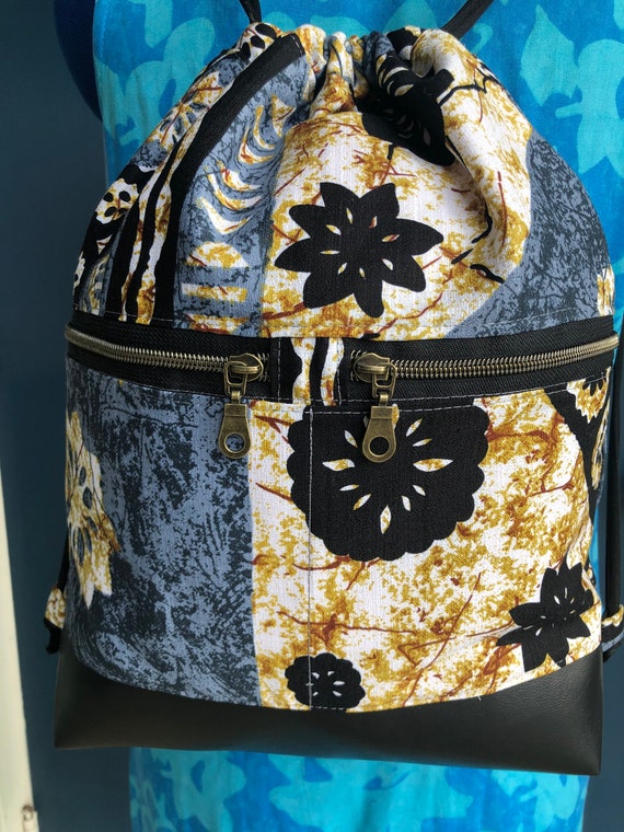 begonia drawstring backpack