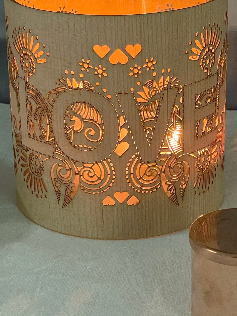 A Love Lantern for that special person in your life or engagement or romantic event. image 7