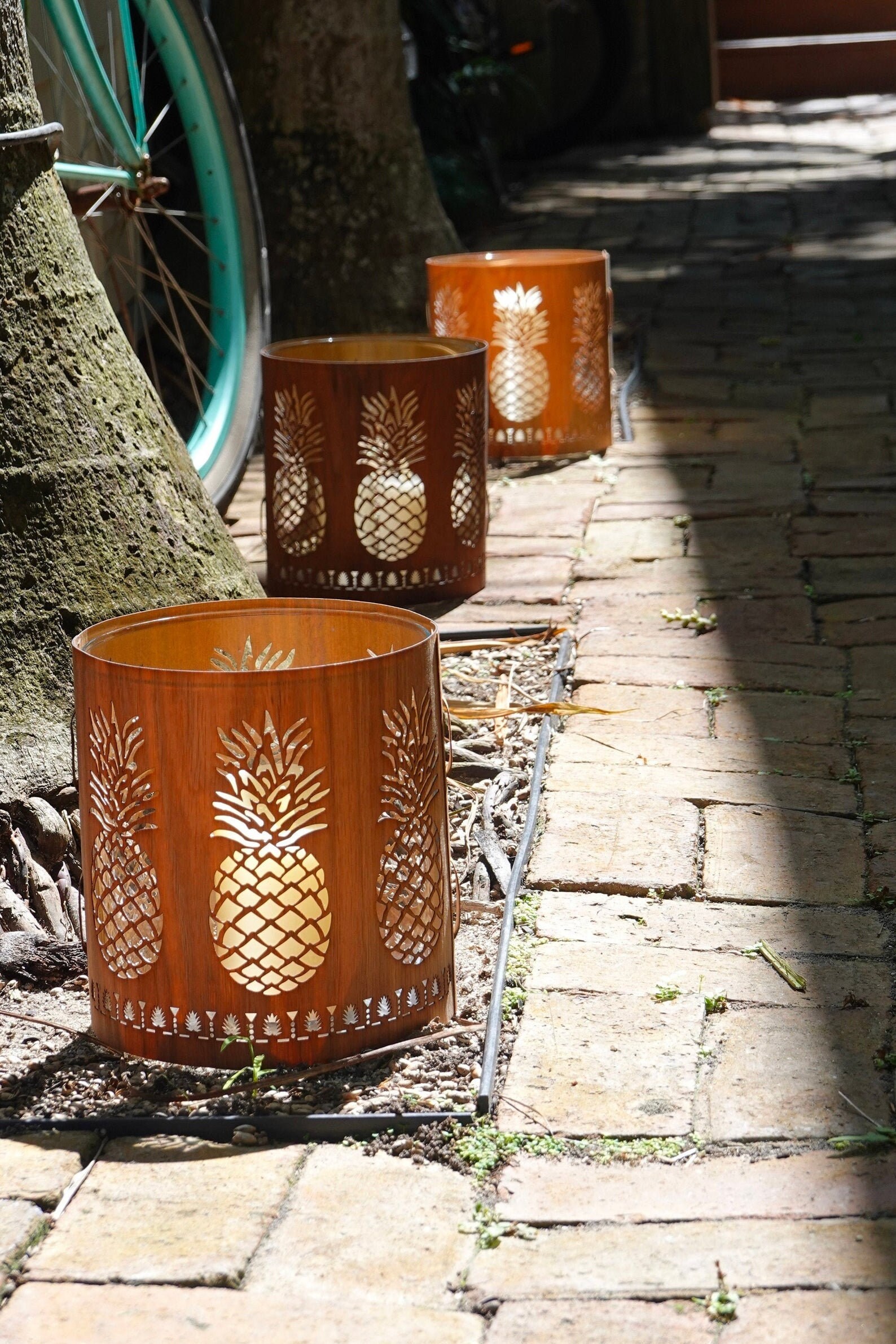 Pineapple Candle Holder Lantern for Southern or Hawaiian Etsy