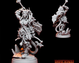 Rolith Bloodaxe - Champion Infernal Barbarian (Unlocked Stretch Goal)