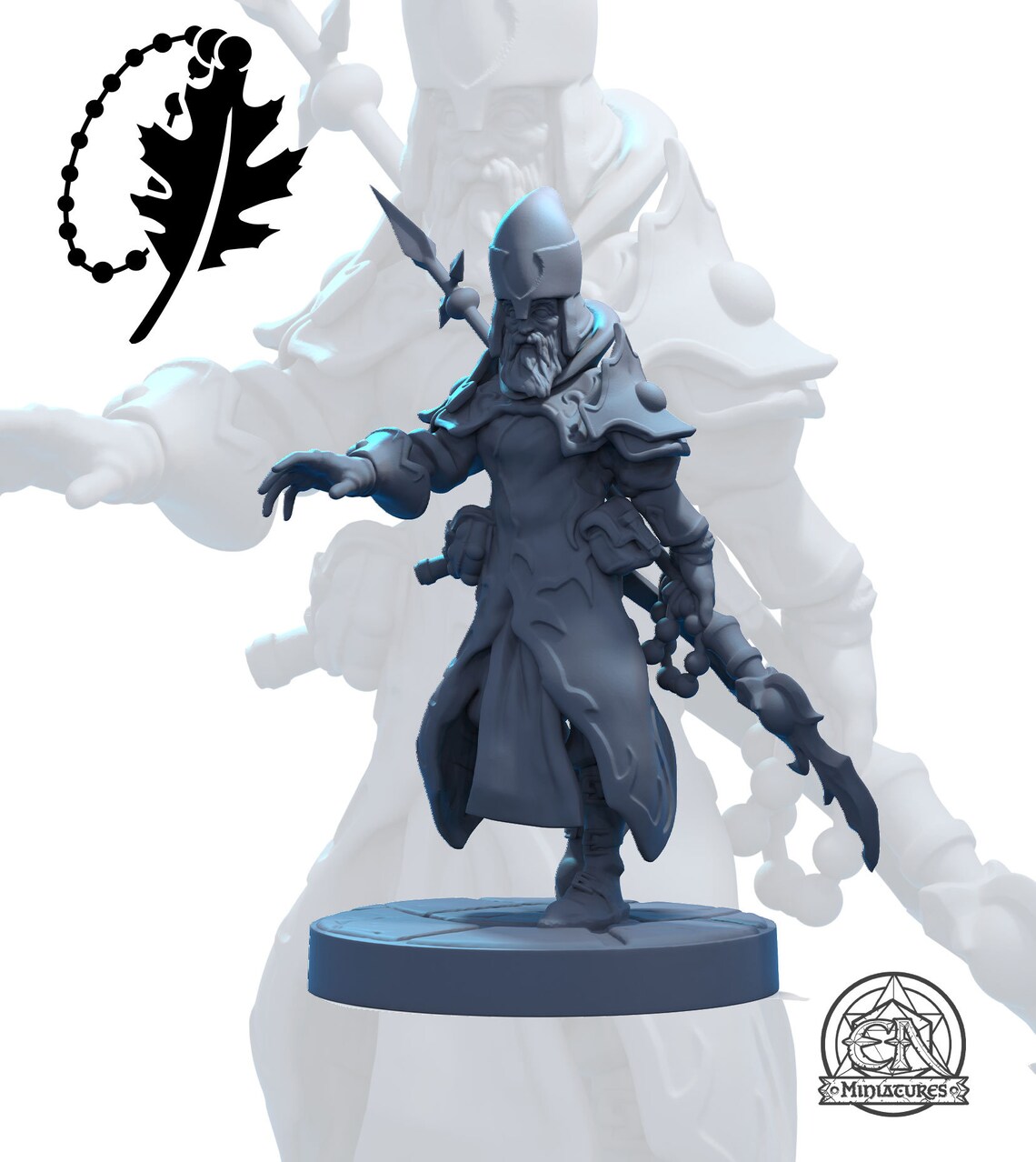 Human Herirophant Crimson Scales Custom Gloomhaven Expansion Etsy