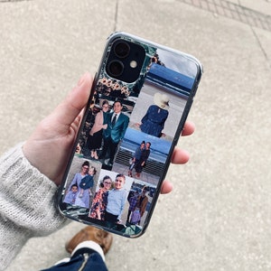 Custom Clear Photo iPhone Case, Photo Phone Case, Personalized iPhone Case, iPhone 13 12 Pro Max Mini 11 Pro Max XS X XR iPhone Plus 8 7 SE