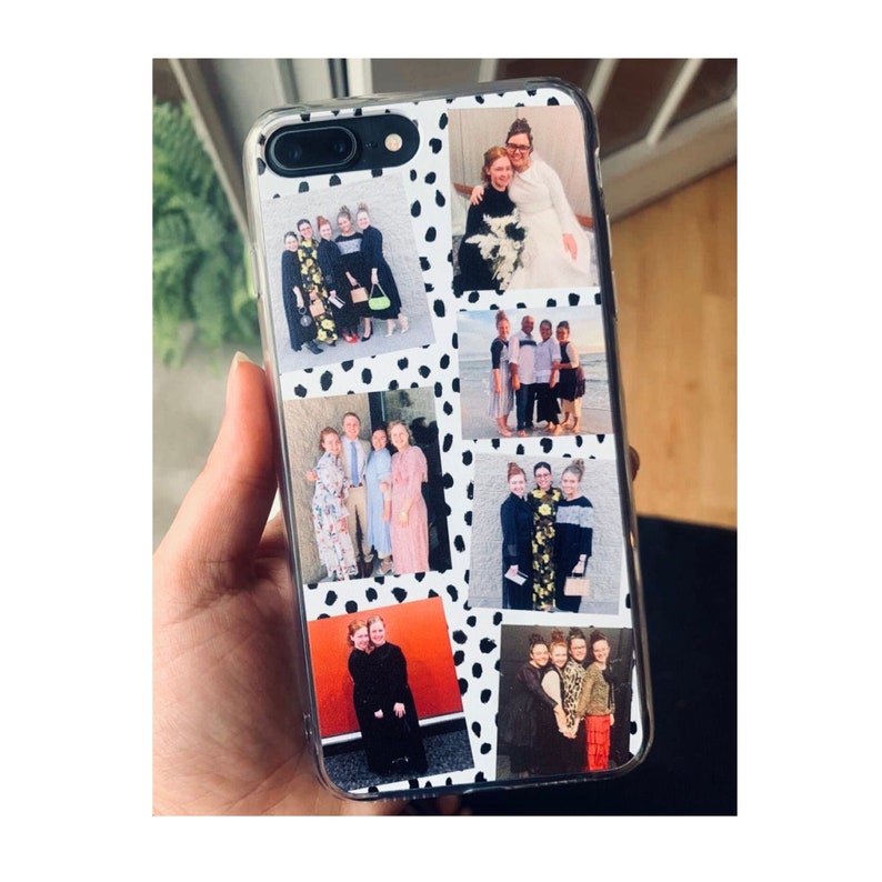 Custom Clear Photo iPhone Case, Photo Phone Case, Personalized iPhone Case, iPhone 12 Pro Max Mini 11 Pro Max XS X XR iPhone Plus 8 7 6 SE 