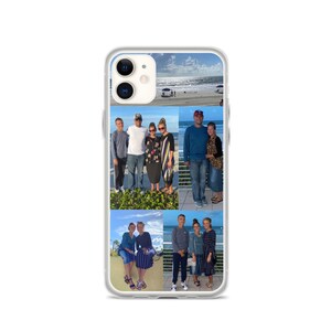 Custom Clear Picture Phone Case Personalized for iPhone 13, 12 Pro Max Mini, iPhone 11 Pro Max, XS, X, XR, iPhone Plus 8, 7, SE