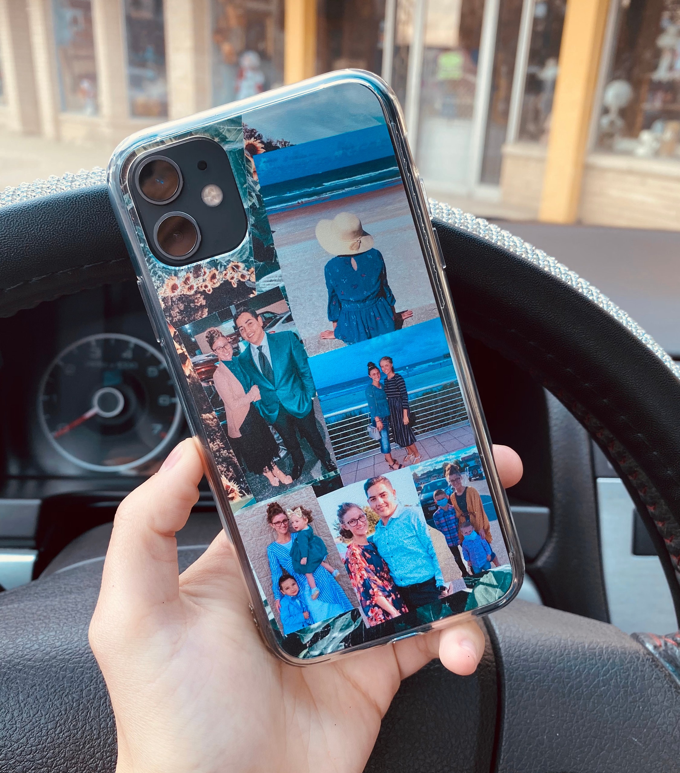 Custom Clear Photo Iphone Case Photo Phone Case Personalized Etsy