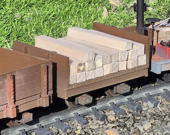 G scale backwoods bulkhead tie car kit