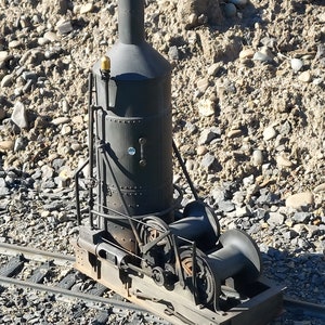 G scale 3D printed Willamette 2 drum steam donkey kit