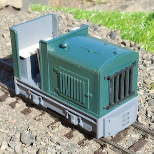 7/8ths 1:13.7 3D printed Gmeinder industrial diesel kit