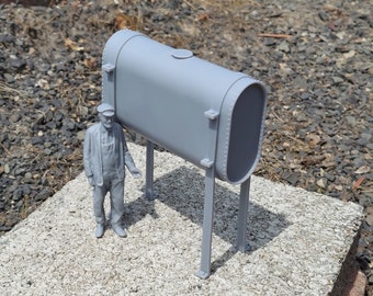 G scale water tank for 6 drum steam donkey
