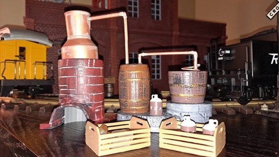 7/8ths 1:13.7 3D Printed Moonshine Still - Etsy