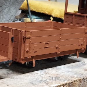 7/8 1:13,7 3D Hängebordwagen Bausatz