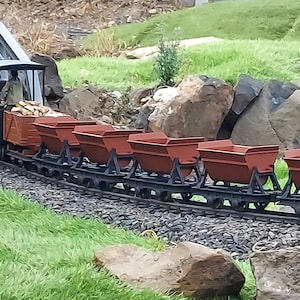 NEW 7/8ths 1:13.7 3D printed tipper car w/metal wheels