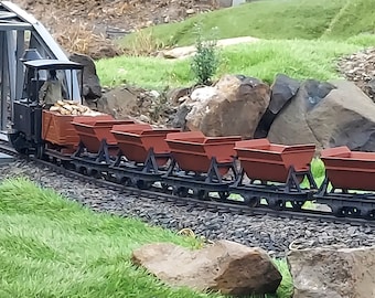NEW 7/8ths 1:13.7 3D printed tipper car w/metal wheels