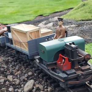 7/8tel 1:13,7 3D gedruckter Simplex Bausatz