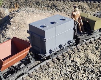 7/8ths 1:13.7 3D printed WDLR petrol wagon