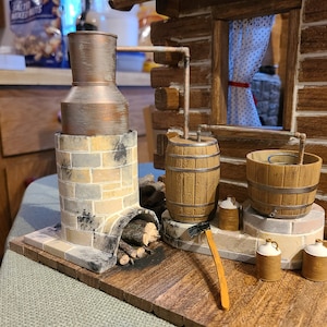 20.3 scale 3D printed moonshine still
