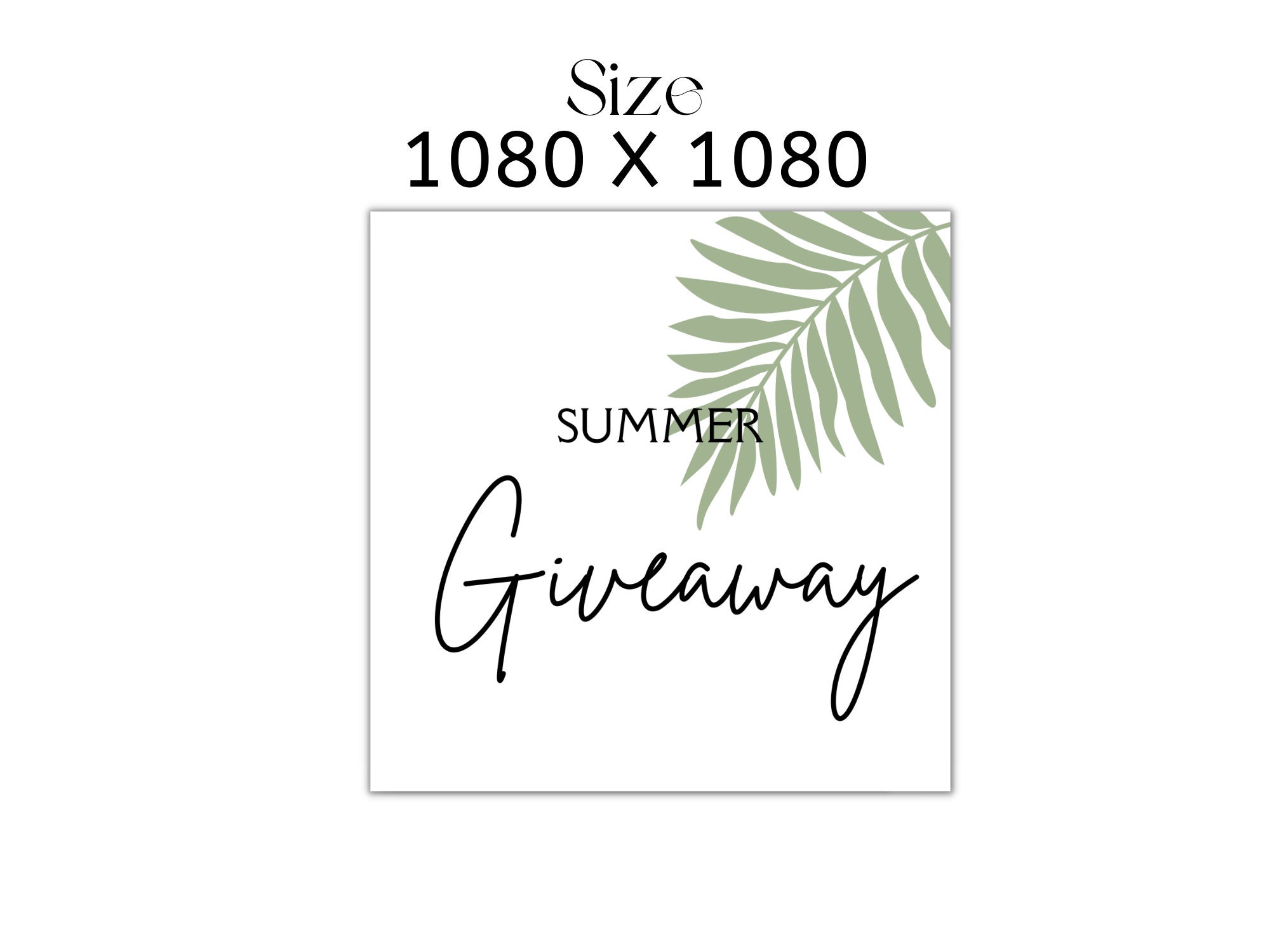 White Instagram Post Templates Business Editable Retail and Etsy