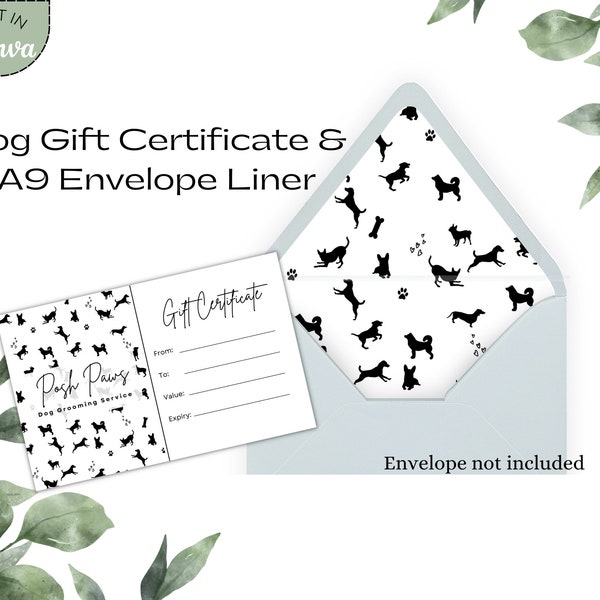 Dog Sitting Voucher - Etsy