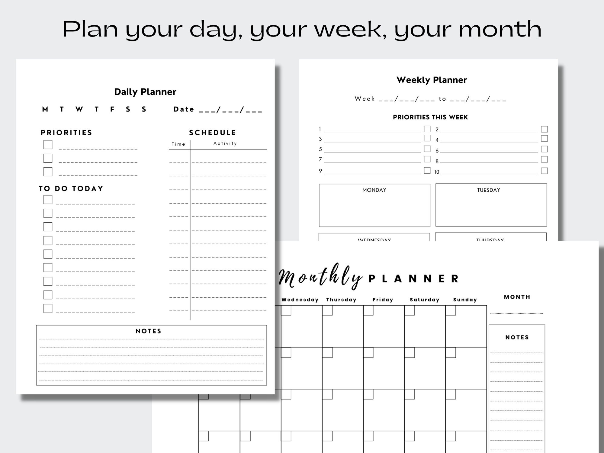 Poshmark Planner Printable PDF Record Sheets Reseller Organization and ...