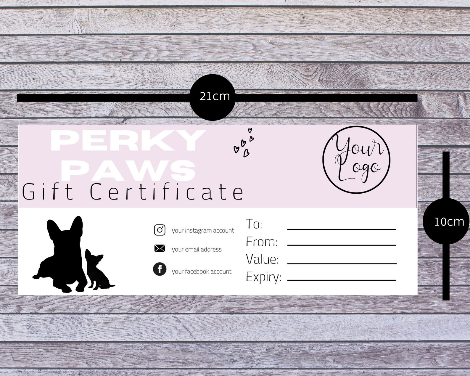 Dog Grooming Gift Certificate Template Free Dog Grooming Gift Certificate Template Free