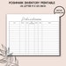 Poshmark Inventory Printable, Instant Download, Reseller Organization ...