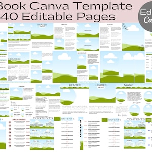 Canva eBook Template, Lead Magnet, Course Workbook