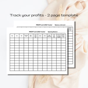 Poshmark Planner | Printable PDF Record Sheets | Reseller Organization and Management Forms - Etsy