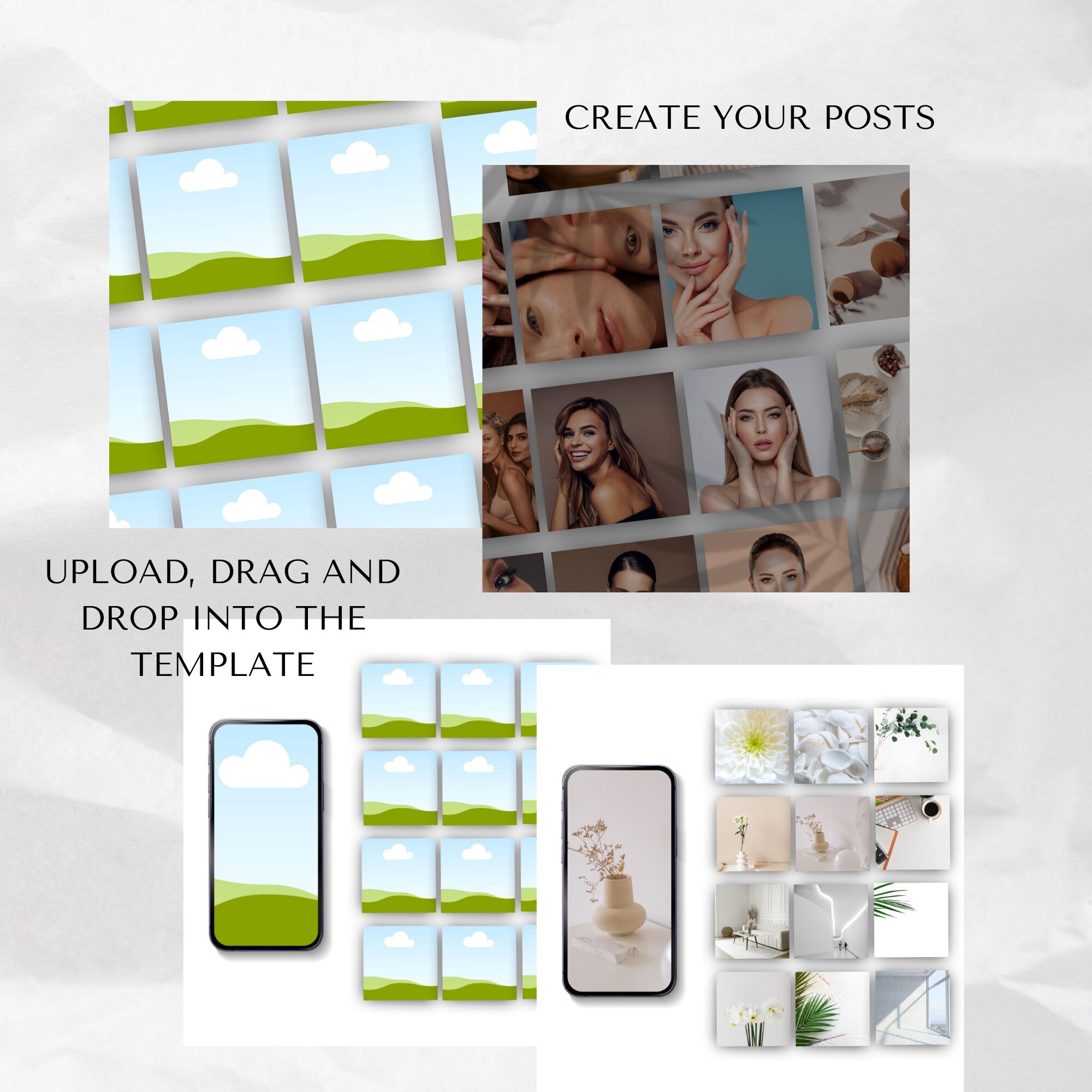 15 Canva Mockup Templates for Instagram Post and Highlight Listing ...