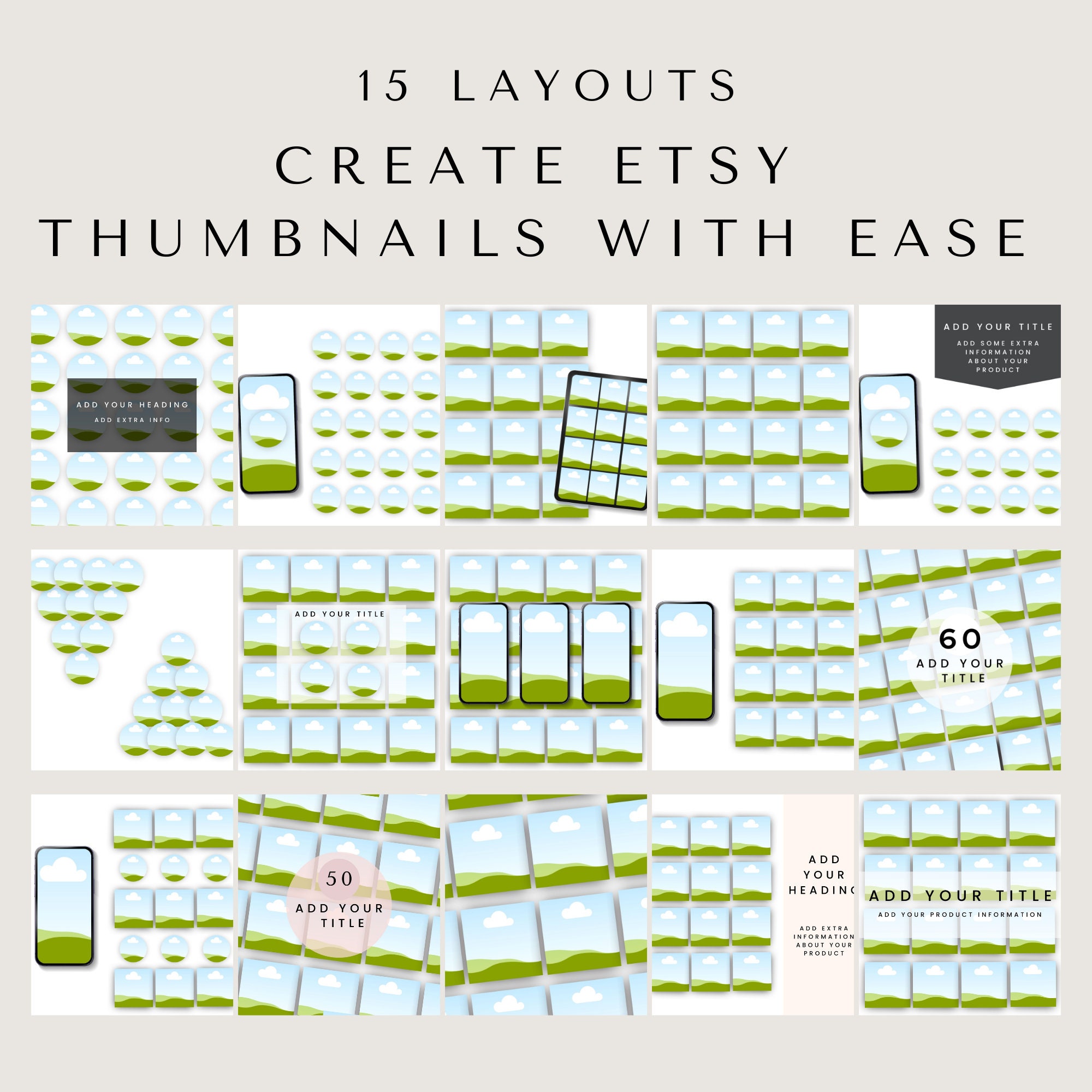 15 Canva Mockup Templates for Instagram Post and Highlight Listing ...