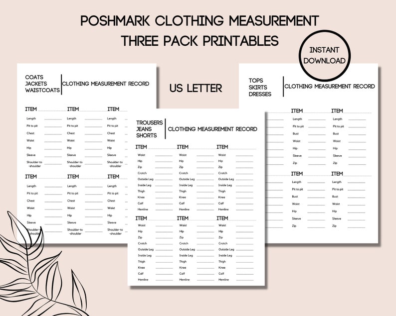poshmark-template-record-of-measurements-three-pack-etsy