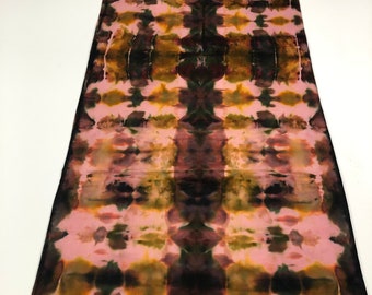 Tie dyed long body pillow case