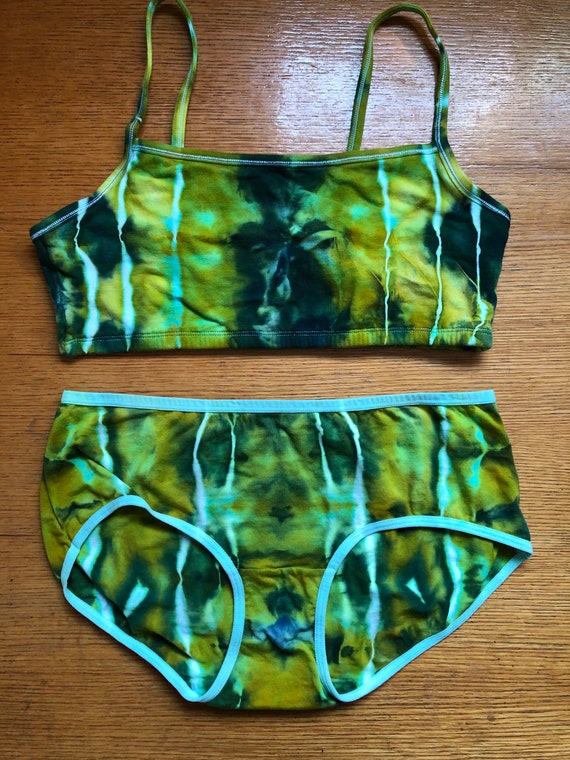 matching sports bra and panties