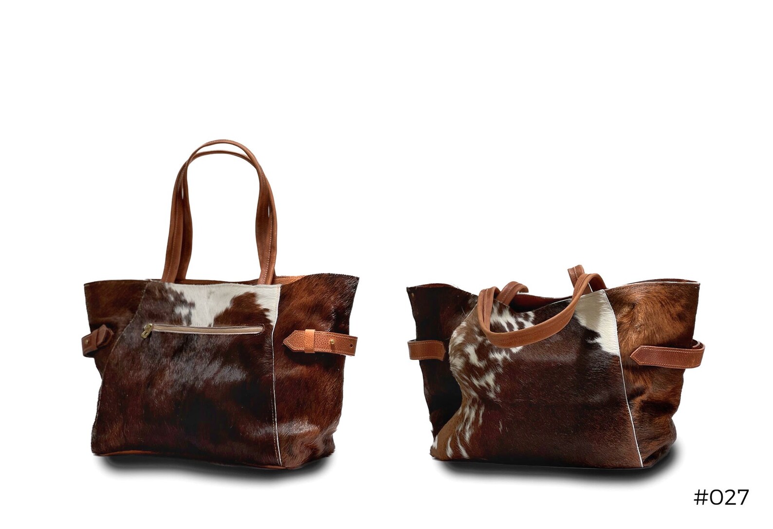 Cowhide Tote Bag Large Cowhide Tote Purse. Etsy