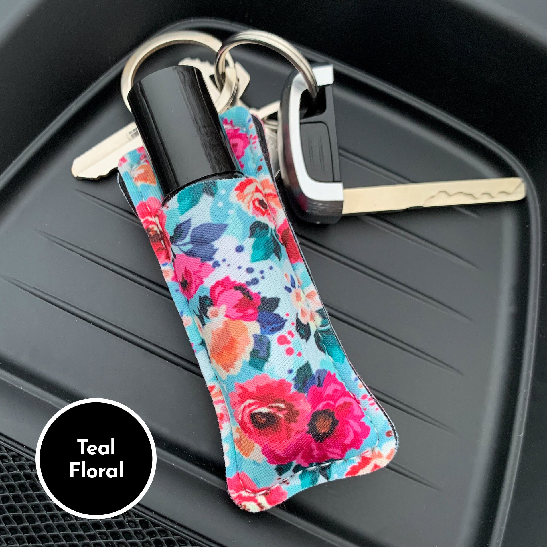 Patterned Lipstick Holder Keychains Set of 2 Bachelorette Etsy