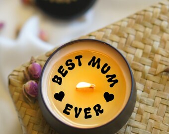 GIFT for MUM, Best Mum gift, Mothers Day Candle, Scented Soy Wax Candle,  Mothers Day From Children, Surprise Gift, Mothers Day Gift