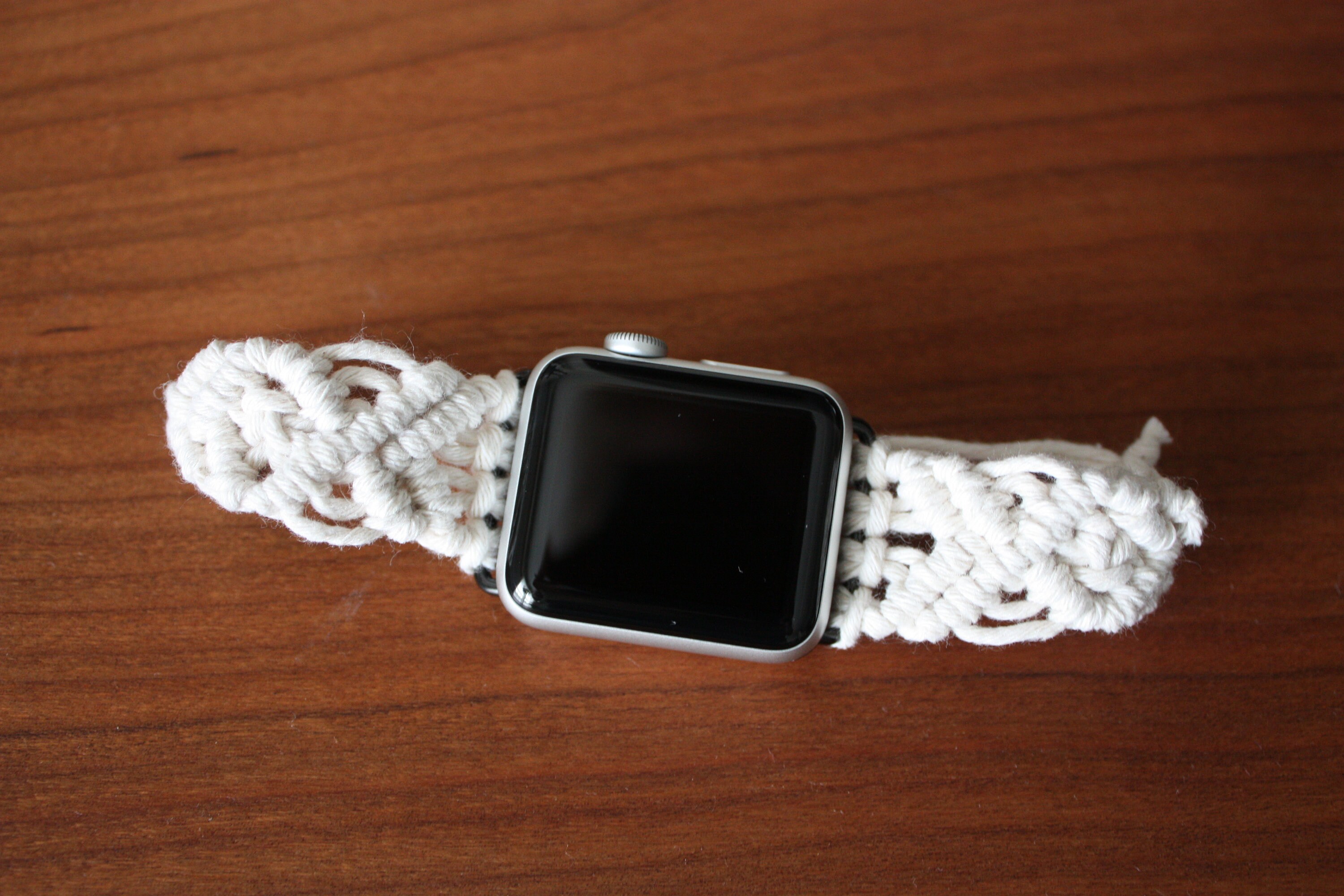 Macrame Watch Band Handmade Apple Watch Band Boho Apple Etsy