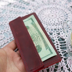 Personalized Leather Check Presenter: Restaurant Bill Holder