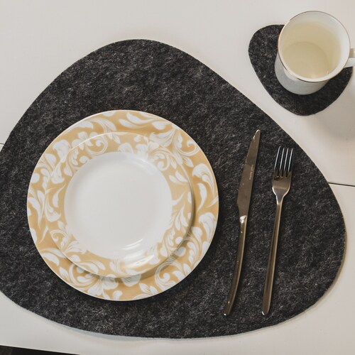 Placemats and Coasters Dining Table Serving Set Personalised Etsy