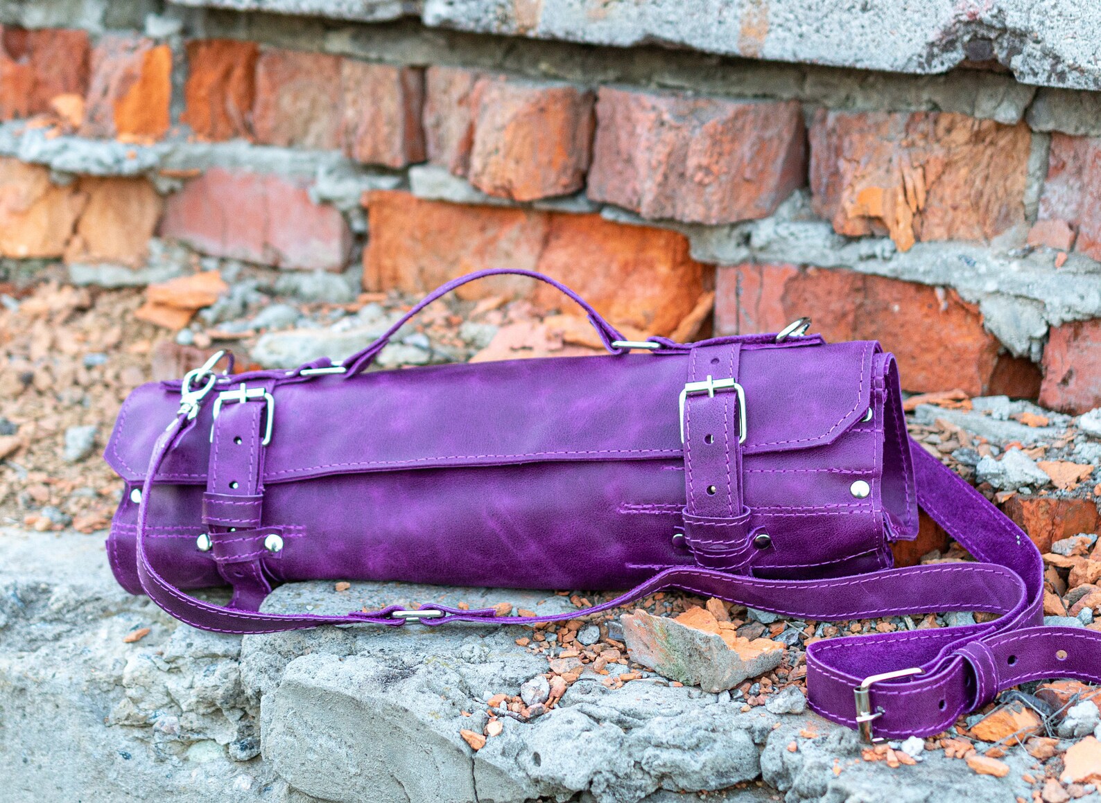 Personalized Leather Chef Knife Roll Custom Knife Roll Etsy