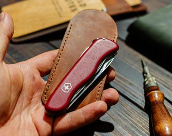 Leather Pocket Knife Slip for EDC