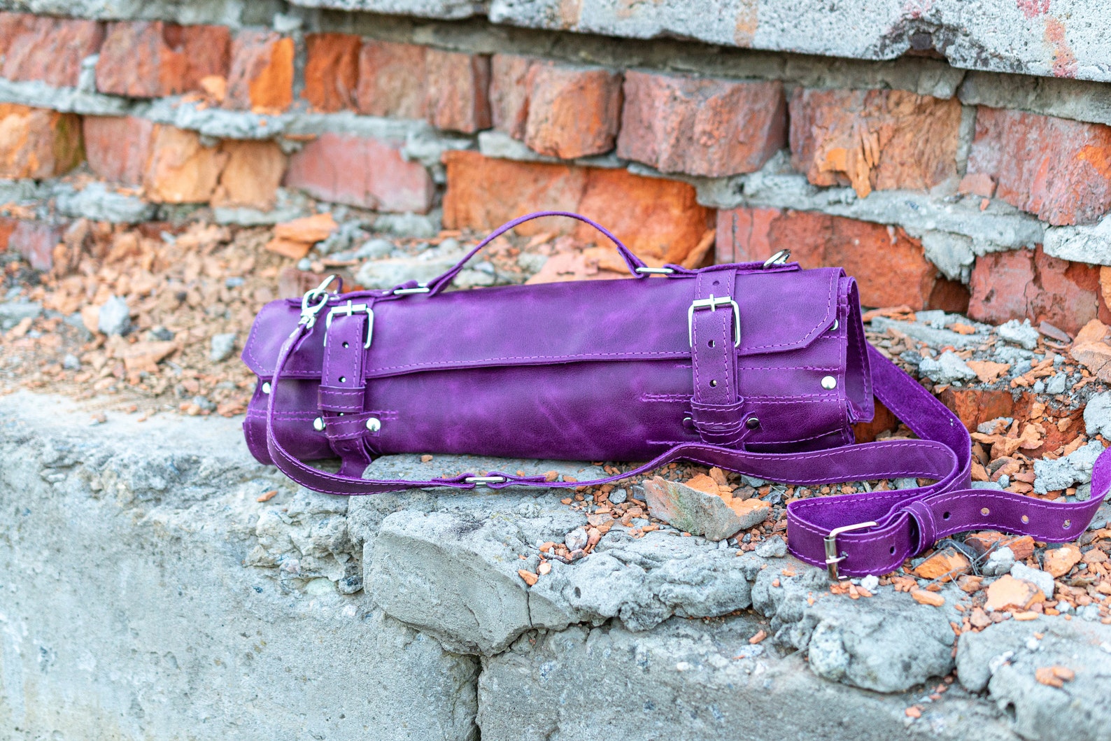 Knife Bag With Engraving Roll for Storing Knives Personal Etsy