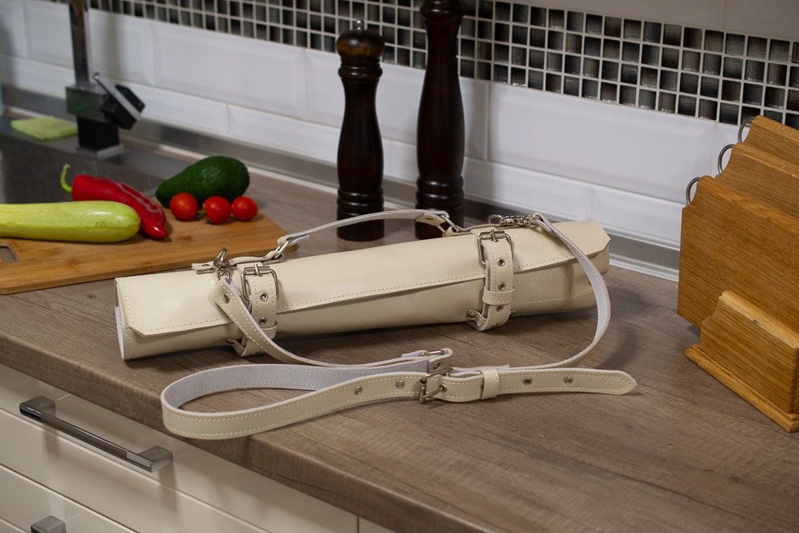 Personalized Chefs Knife Case Bag of the cook Knife set Etsy