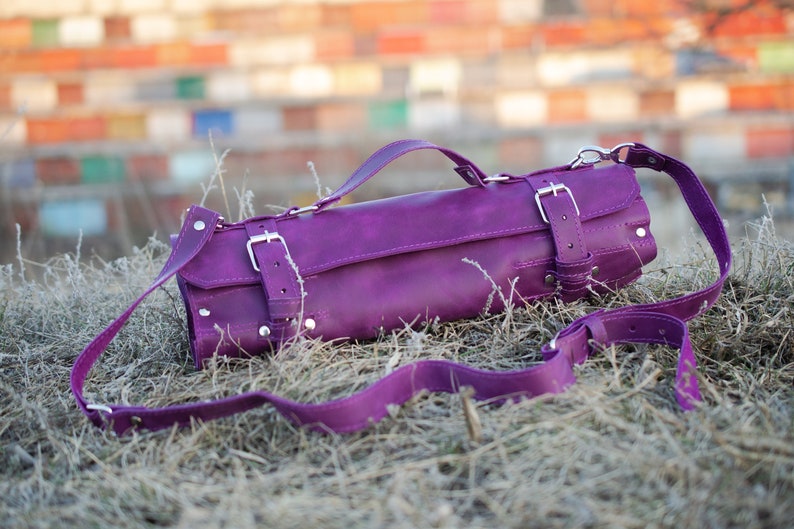 Knife Bag With Engraving Roll for Storing Knives Personal Etsy