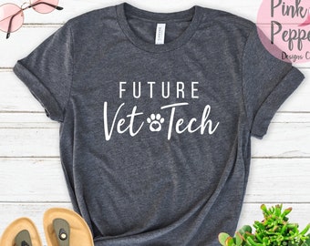 Future Vet Tech T-Shirt: Student Gift, Veterinarian Tee