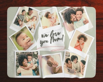 Personalized Gift for Mom, Custom Photo Collage Blanket, Mothers Day Gift, Grandma Blanket, Personalized Gift Blanket, Custom Photo Blanket