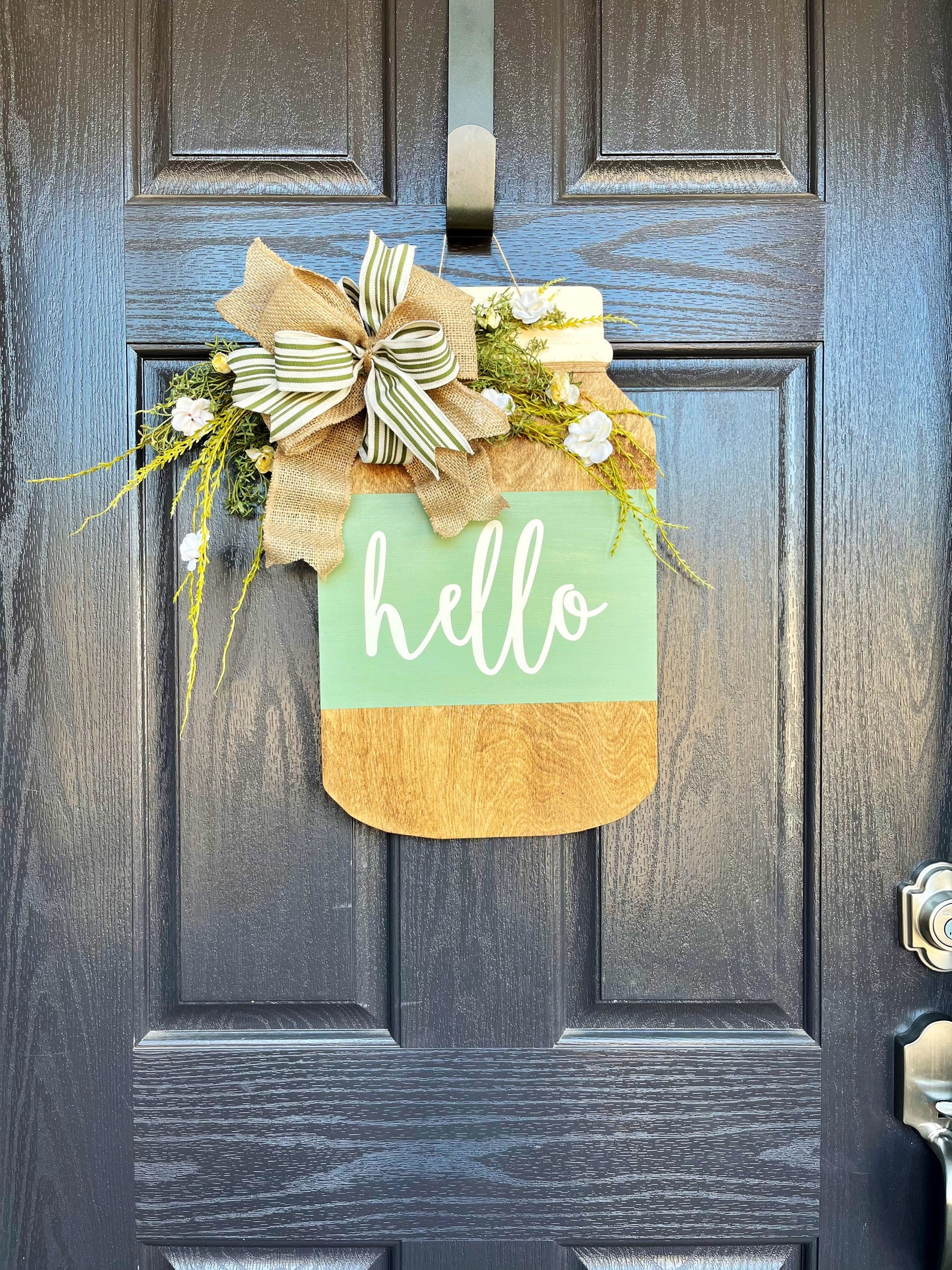 Everyday Spring Door Decor Spring Front Door Spring Door - Etsy