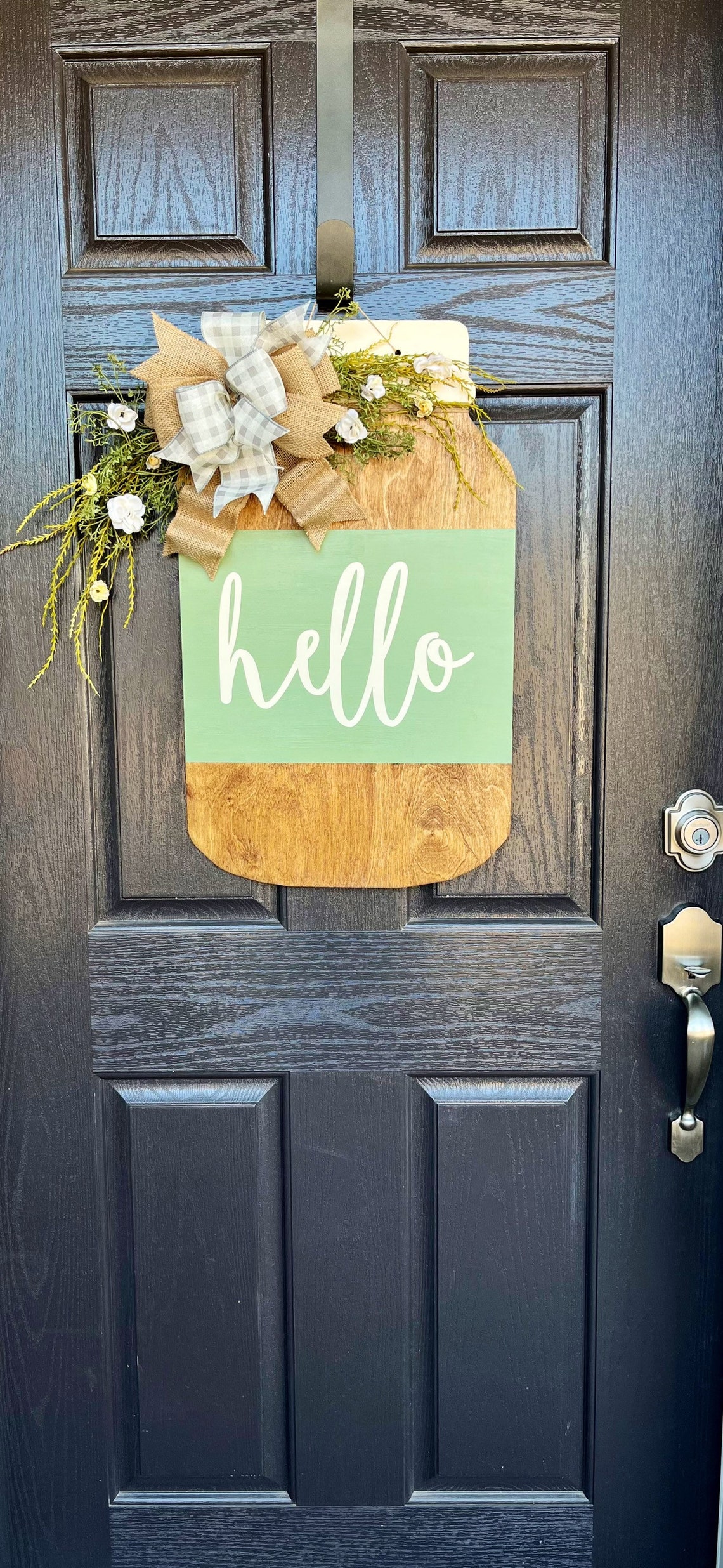 Everyday Spring Door Decor Spring Front Door Spring Door - Etsy